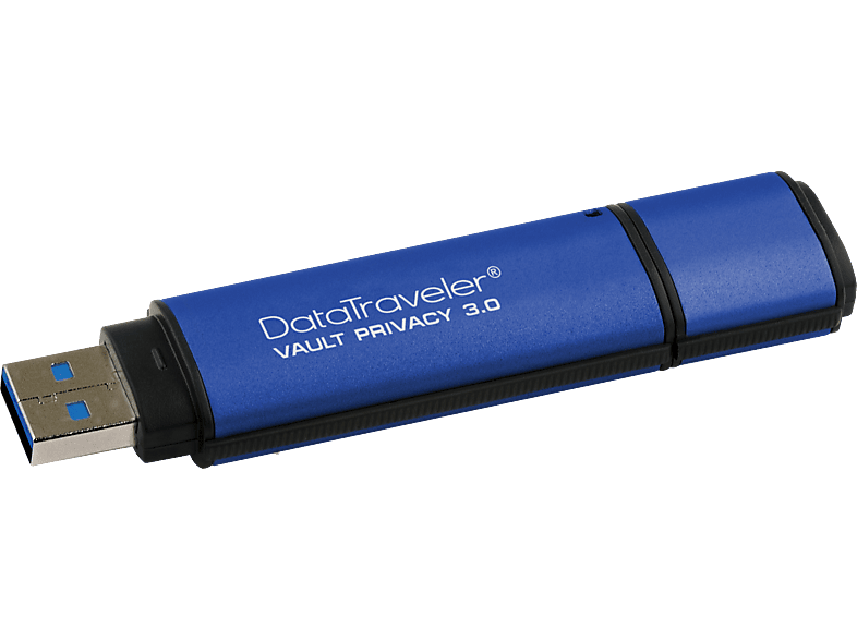 KINGSTON DTVP30 USB-Stick, 64 GB, 24 MB/s, Blau