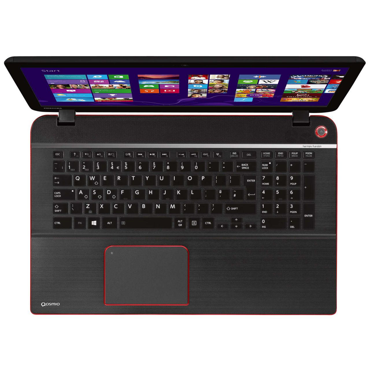 TOSHIBA Toshıba Qosmio X70-A-13P İ7-4700Mq 16G 2Tb + 256Gssd 17.3 3Gvga W8.1