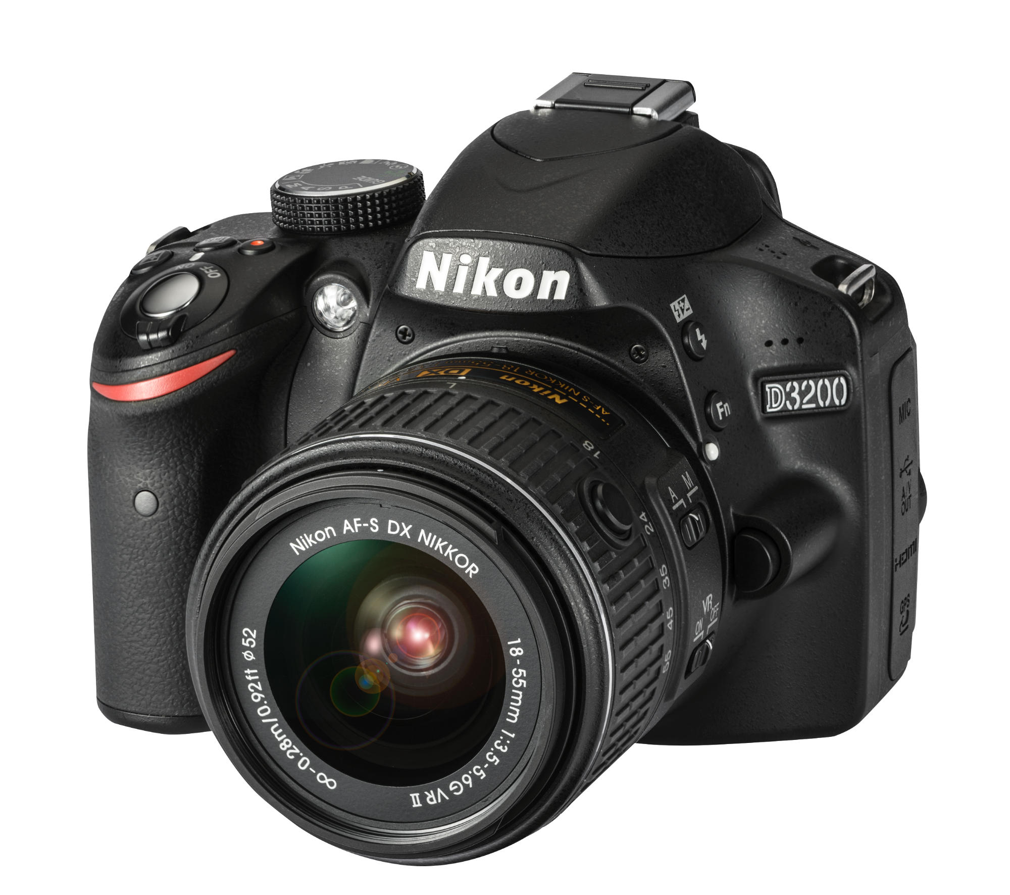 Cámara Réflex - Nikon D3200 + 18-55 + 55-200 VR + accesorios