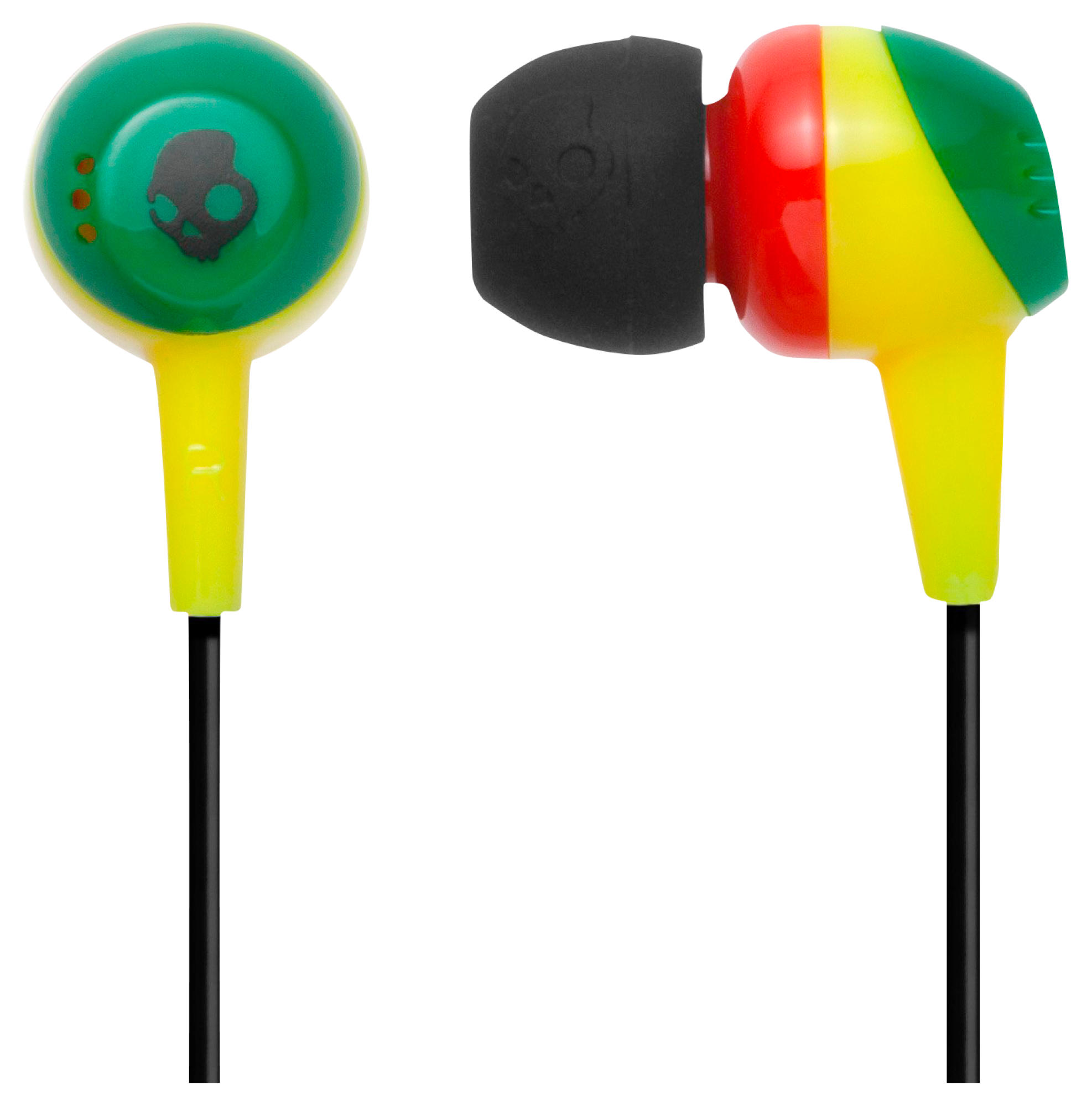 SKULLCANDY S2DUDZ-058 Skullcandy JIB rasta, In-ear Kopfhörer Rasta
