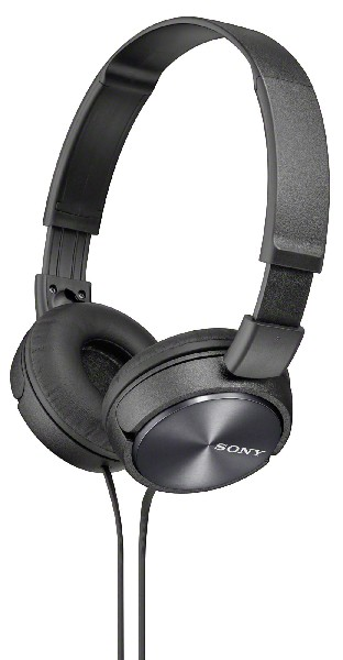 Auriculares Sony Mdrzx310b negro mdrzx310 wired diadema con cable mdrzx310b.ae on ear plegables de
