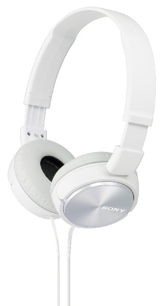 SONY MDR-ZX310, Kopfhörer On-ear Weiß