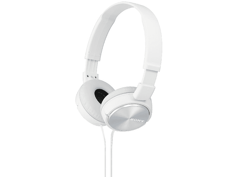 Kopfhörer Weiß SONY MDR-ZX310, On-ear