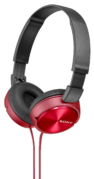 Auriculares - Sony MDR-ZX310, Rojo