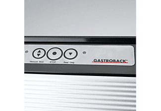 GASTROBACK 46007 Basic Plus Vakuumierer Silber/Schwarz