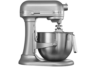 Kuchenmaschine Kitchenaid 5ksm7591xesm Heavy Duty Kuchenmaschine Silber Metallic Ruhrschusselkapazitat 6 9 Liter 500 Watt Mediamarkt