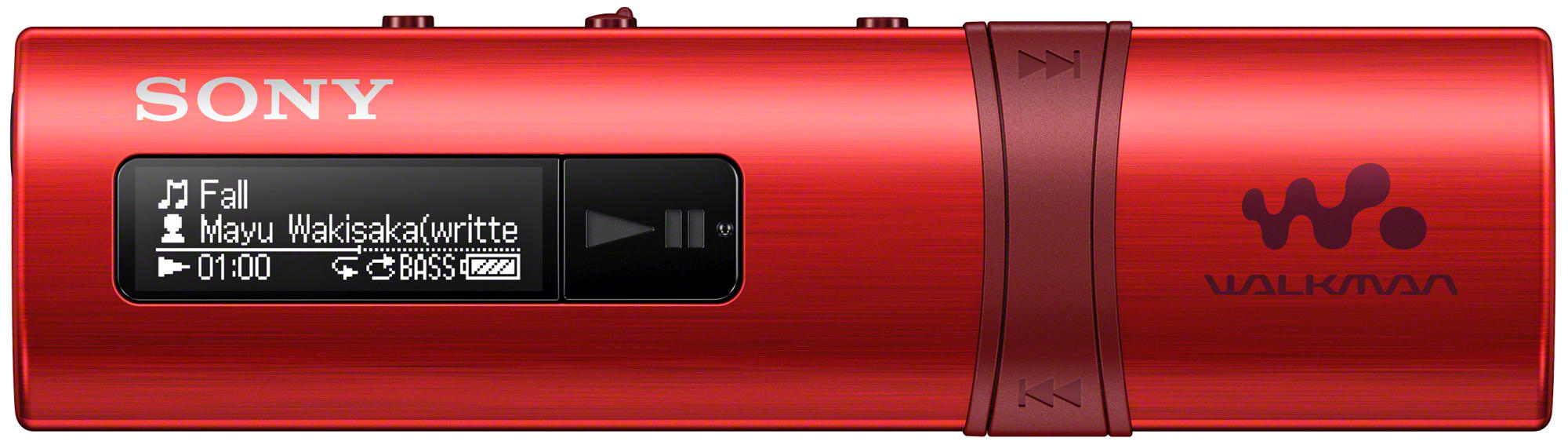 SONY NWZ-B183F - MP3 Player (4 GB, Rot)