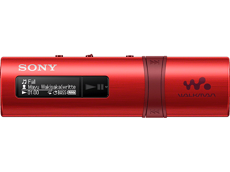 SONY MPE MP3-speler Walkman 4 GB rood (NWZ-B183FR)