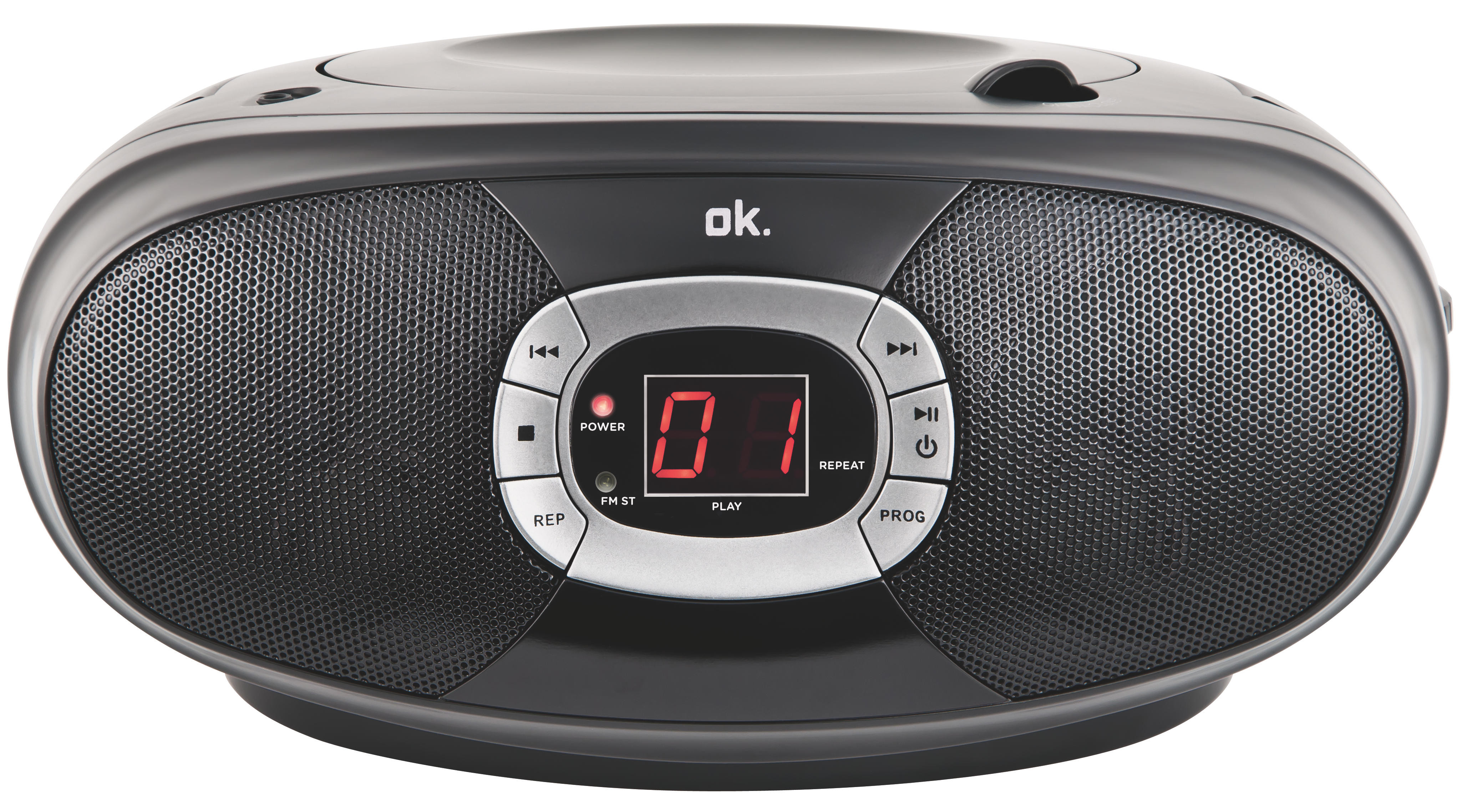 OK. ORC 110 CD Player, Schwarz