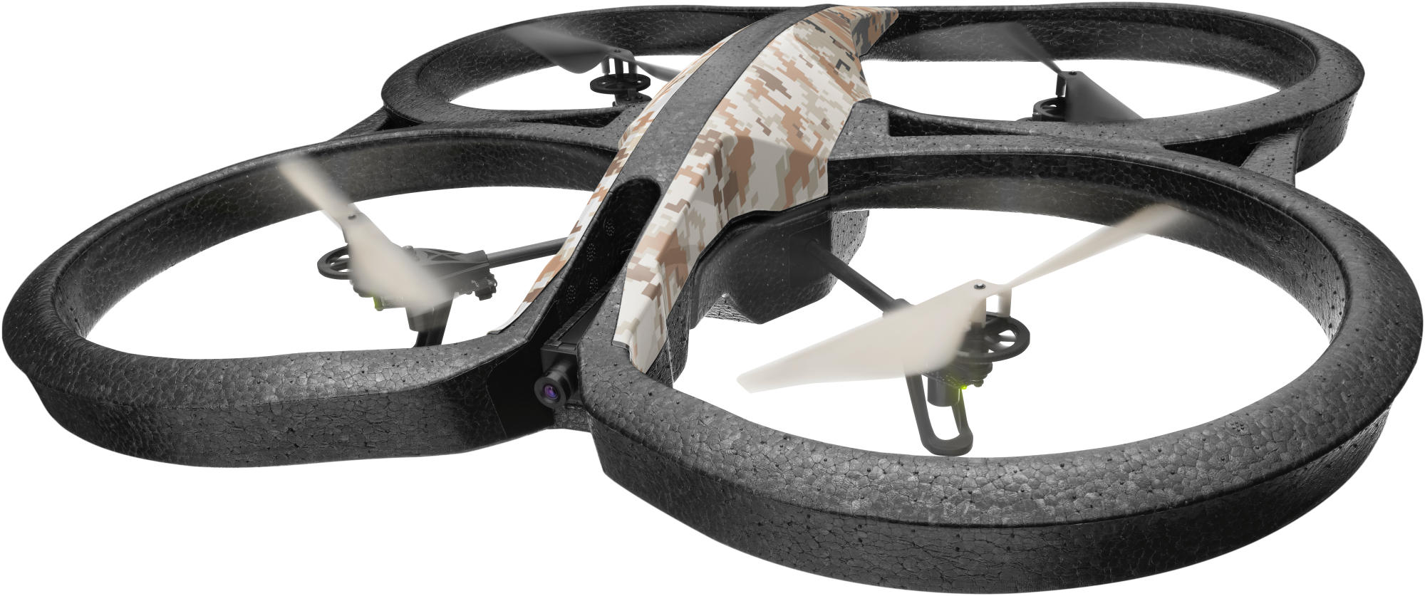 Cuadricóptero teledirigido - Parrot AR Drone 2.0 GPS Edition, con registrador de vuelo, color