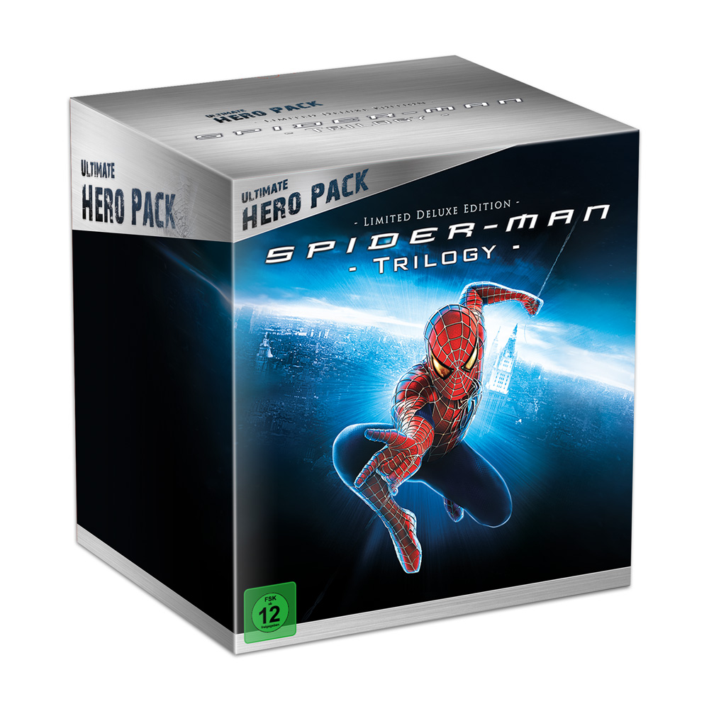 Spider-Man 1-3 (Ultimate Hero Pack inklusive 22 cm Figur) Blu-ray
