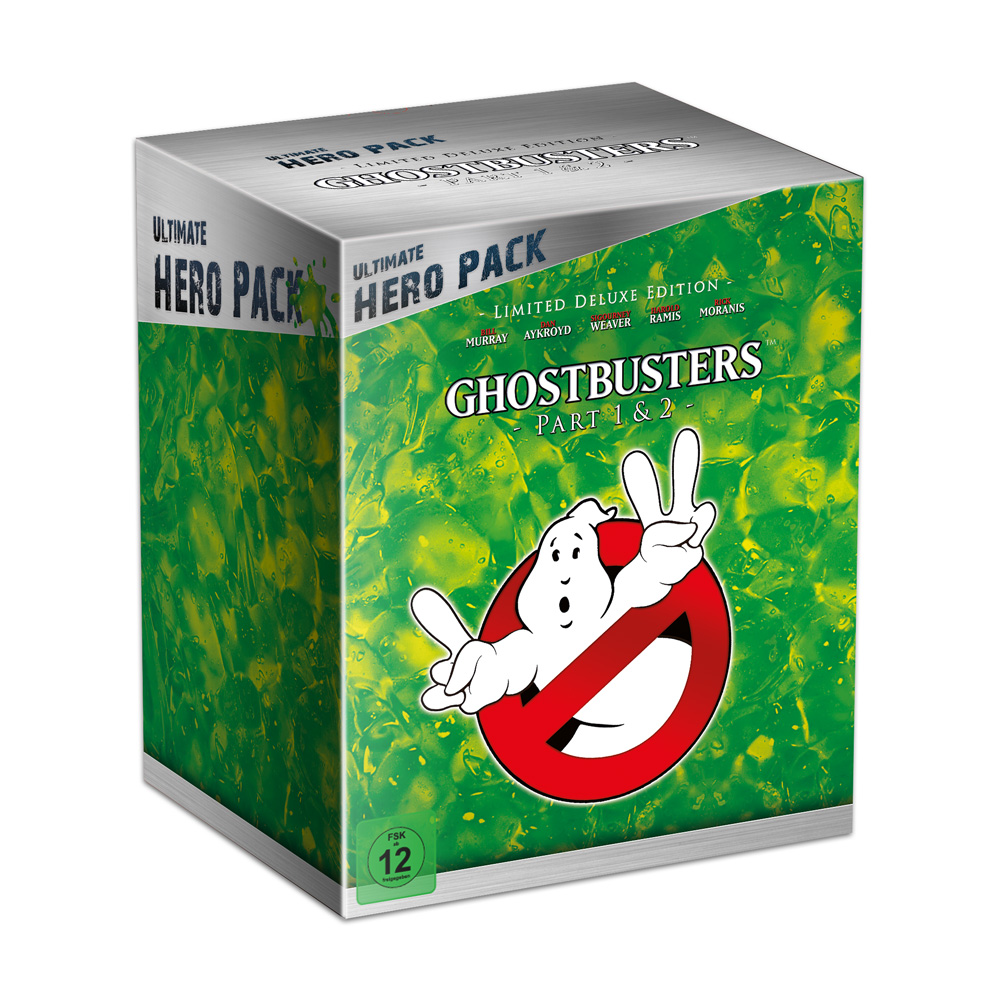 Ghostbusters I + II (Ultimate Hero Pack inklusive 19 cm Figur) Blu-ray