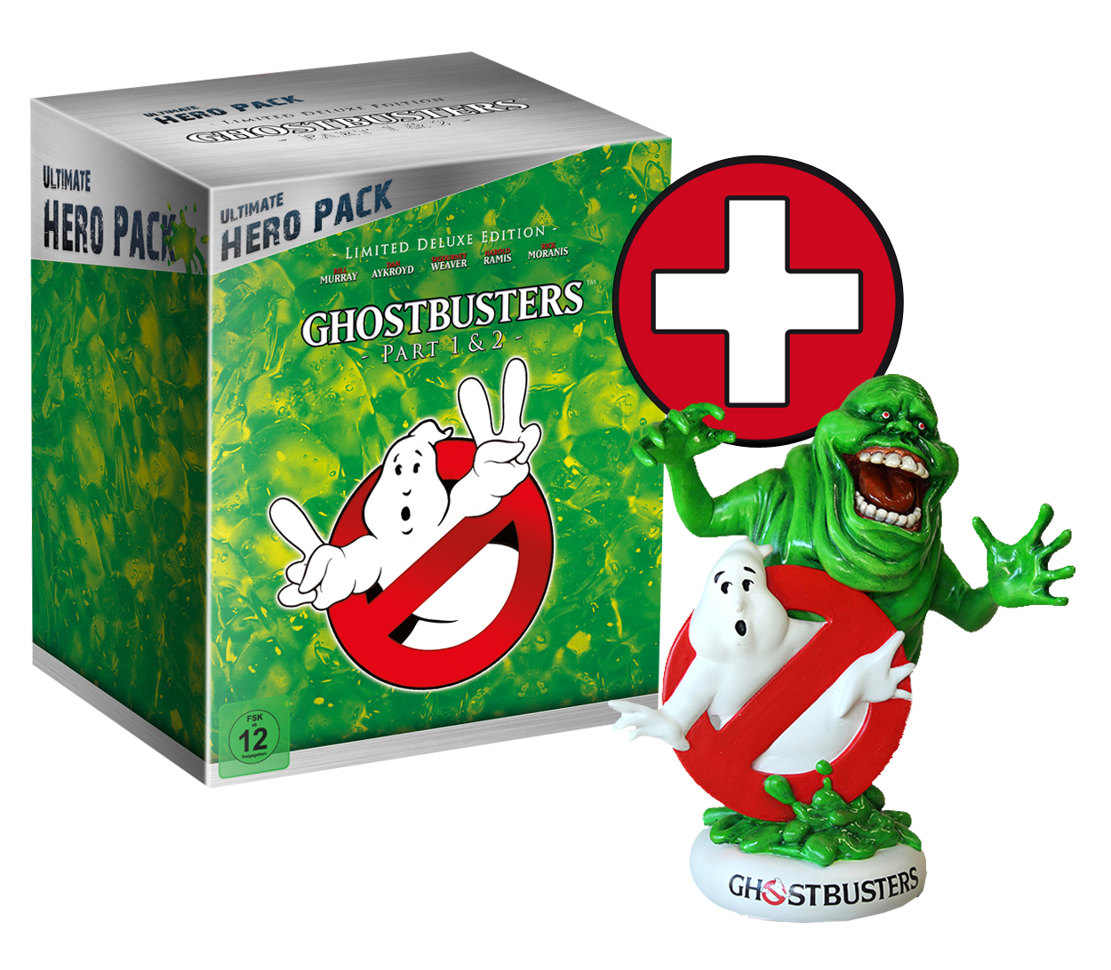 Ghostbusters I + II (Ultimate Hero Pack inklusive 19 cm Figur) Blu-ray