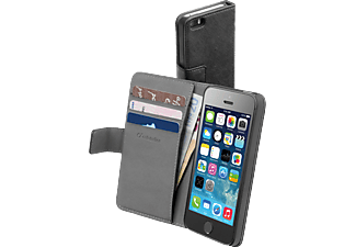 CELLULAR LINE 35658, Bookcover, Apple, iPhone 5, iPhone 5S, iPhone SE (2016), Schwarz