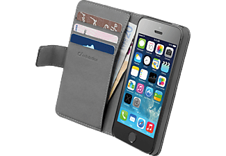 CELLULARLINE Book Agenda - pour iPhone 5/5S - noir - Sacoche pour smartphone (Convient pour le modèle: Apple iPhone 5/5S)