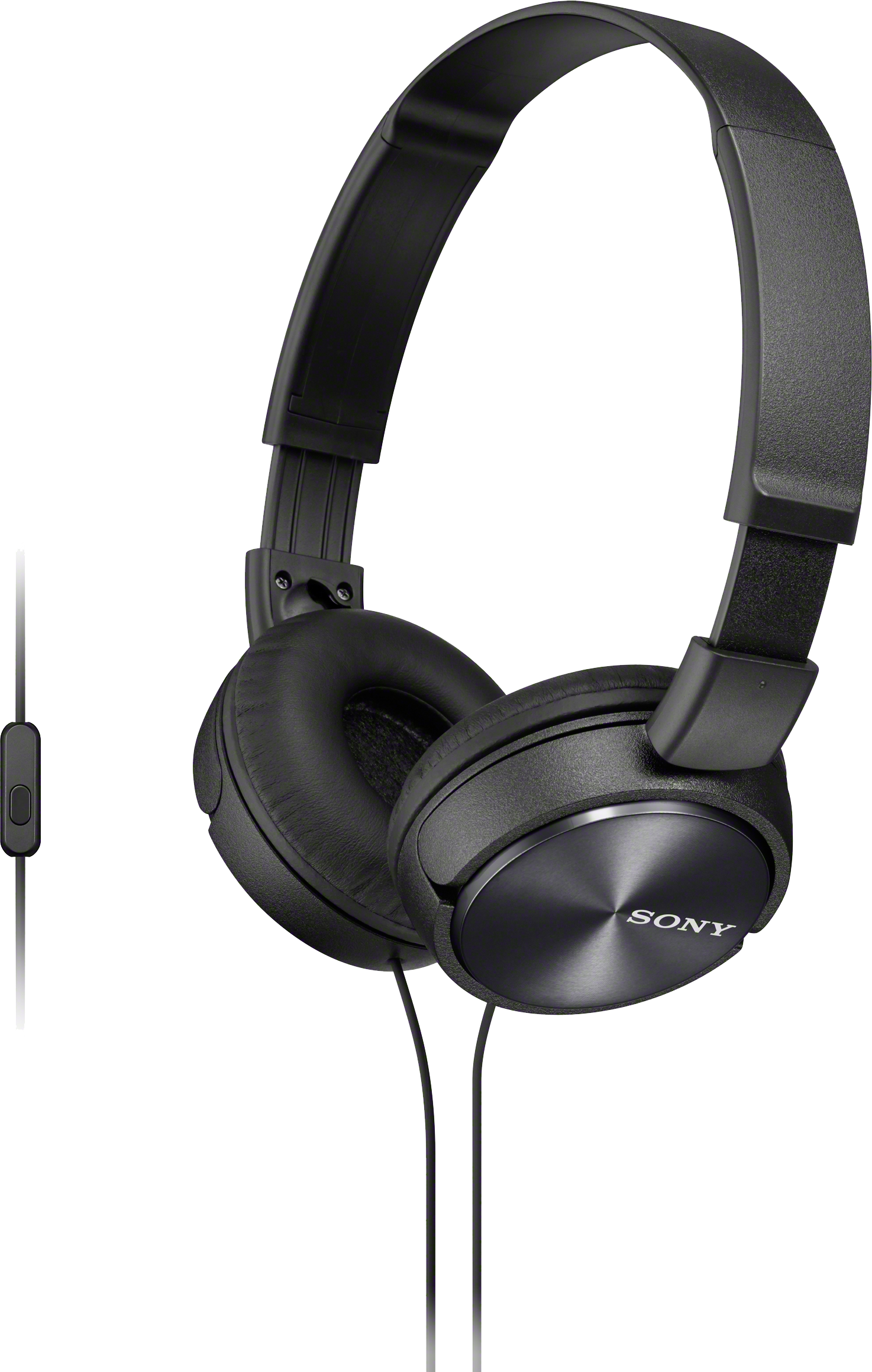 SONY MDR-ZX310 APB, mikrofonos fejhallgató, fekete