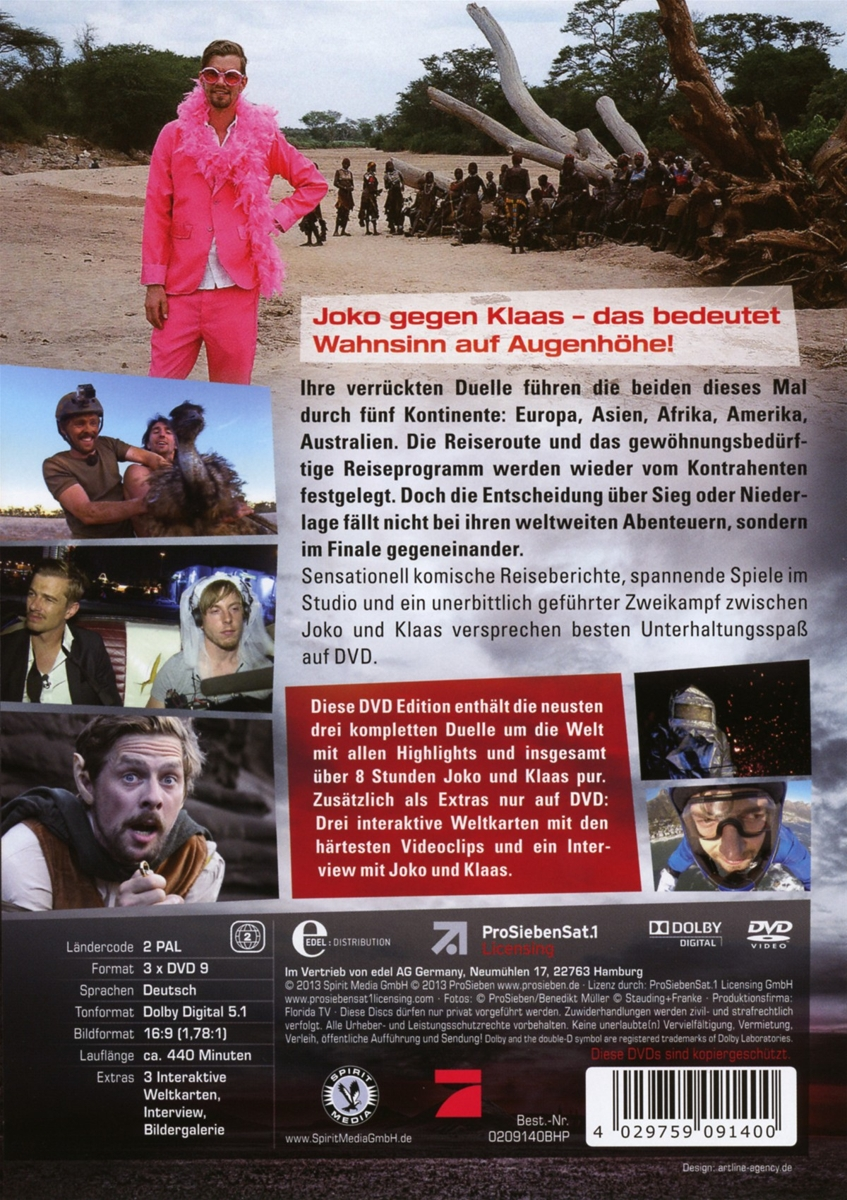 Joko gegen Klaas - Das Duell um die Welt - Staffel 2 DVD