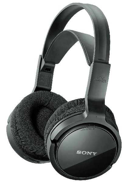 Auriculares inalámbricos - Sony MDR RF 811, De diadema, Inalámbricos, Para TV, 100m, Autonomía 15h, Negro
