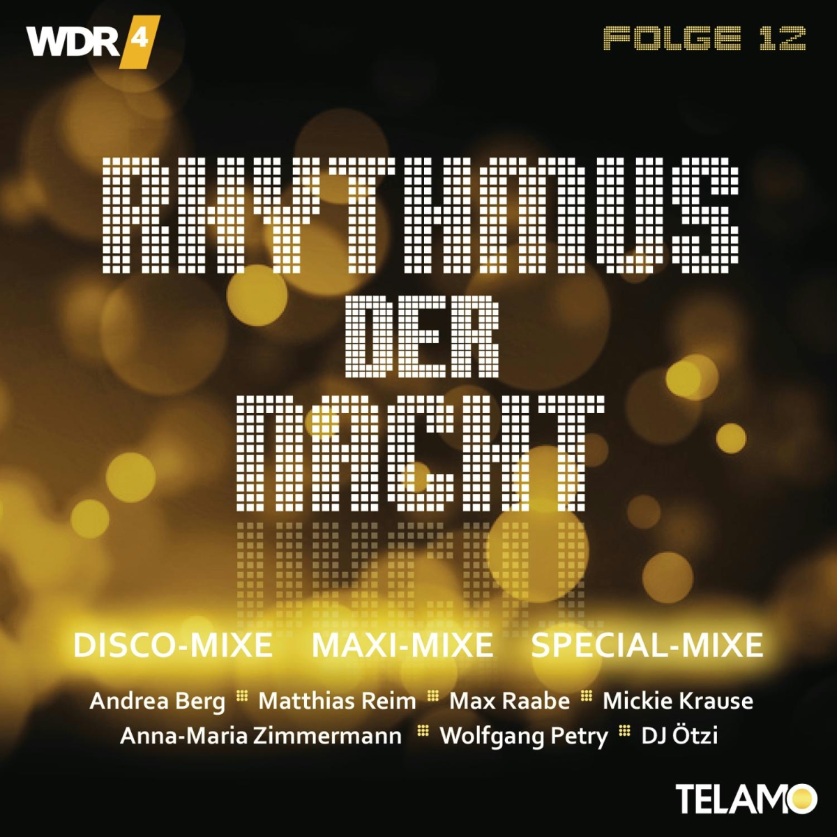 VARIOUS - WDR 4 12 Nacht (CD) Rhythmus Der Folge 