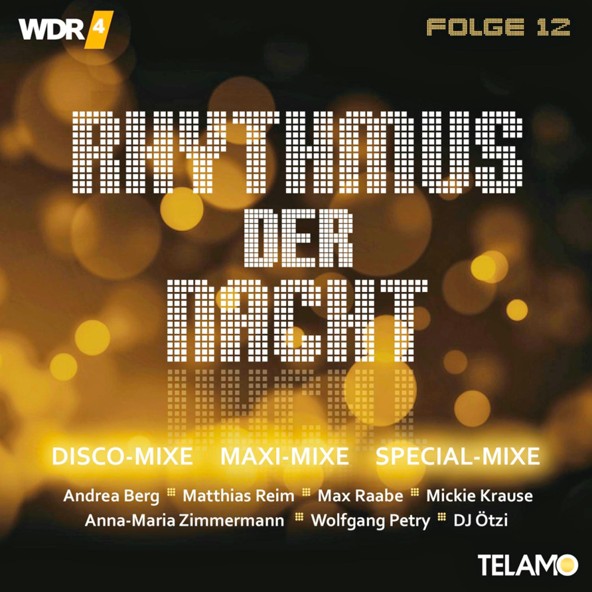 12 WDR - (CD) Nacht Folge VARIOUS 4 Rhythmus - Der
