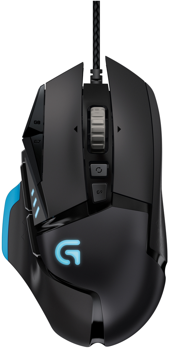 LOGITECH G502 Proteus Core Gaming Maus, Schwarz