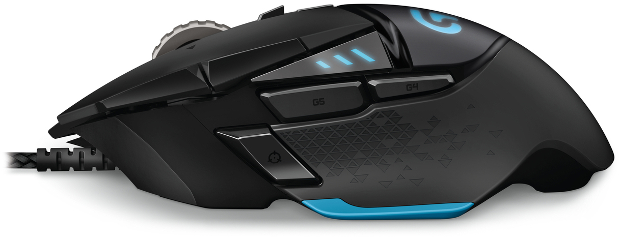 LOGITECH G502 Proteus Core Gaming Maus, Schwarz