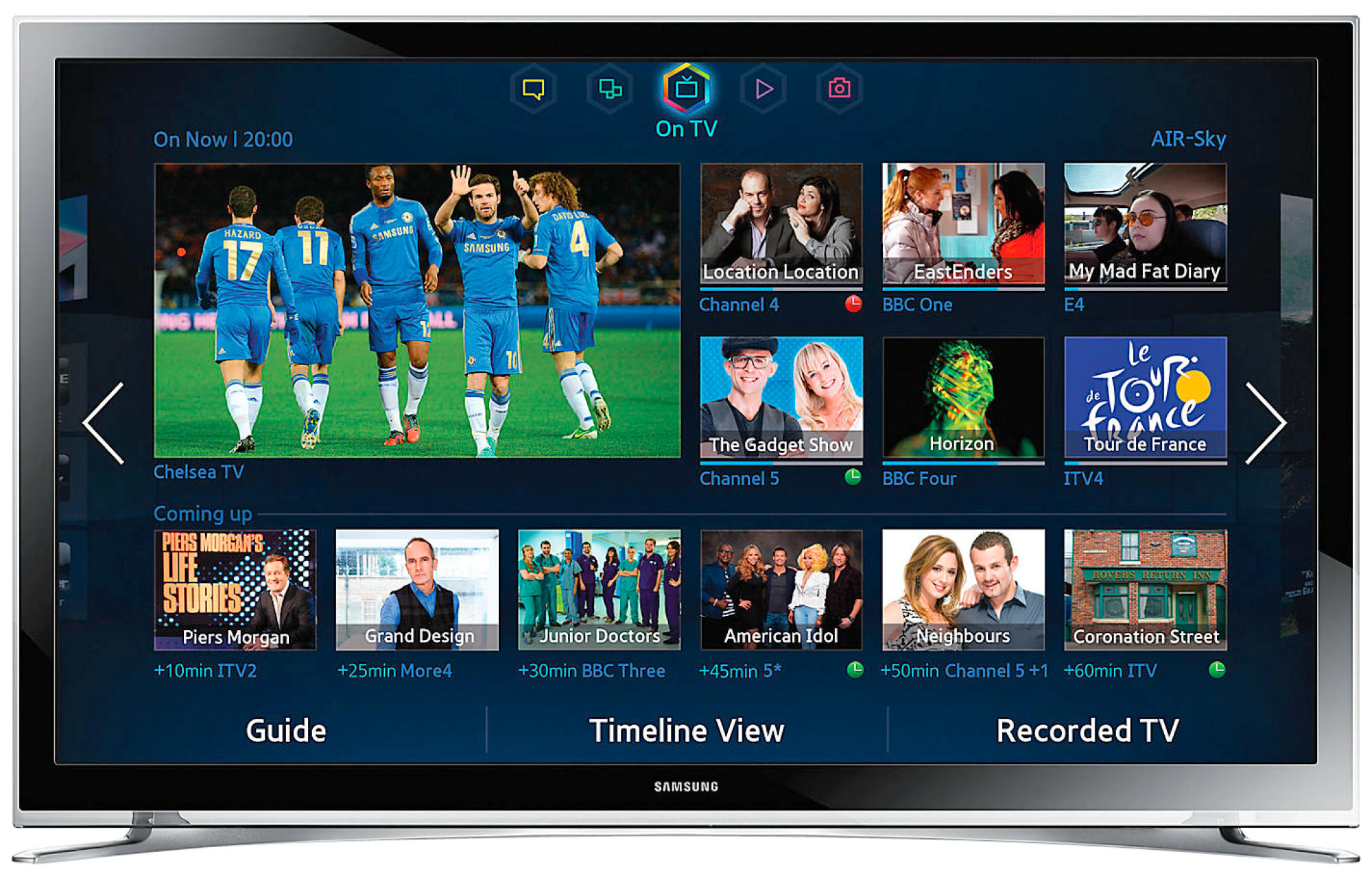 TV LED 32" - Samsung ue32F4500 Smart TV, WiFi, 100Hz