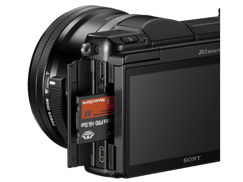 SONY A5000 20,1 MP 16-50mm Aynasız Sistem Fotoğraf Makinesi Siyah