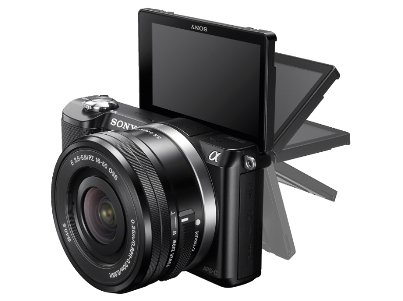 SONY A5000 20,1 MP 16-50mm Aynasız Sistem Fotoğraf Makinesi Siyah