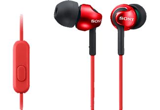SONY SONY MDR EX110AP, rosso - Auricolare (In-ear, Rosso)