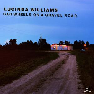 Lucinda Williams album borítója. Egy földút, ami egy házhoz vezet alkonyatkor.