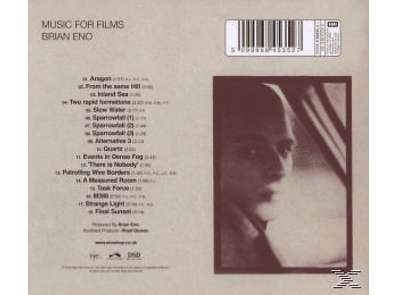 Thumbnail - Brian Eno - Music For Films-Remaster 2005 (CD)
