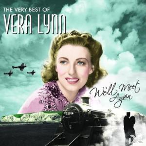 Albumcover, Vera Lynn. Frau in Rosa, Flugzeuge, Zug, Himmel. Text: The Very Best of Vera Lynn.