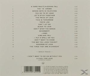 Rückseite des Albums mit einer Liste der Songtitel und einem Barcode.