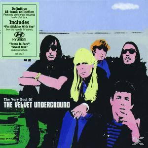 Albumcover mit Bandmitgliedern. Text: 'The Very Best Of The Velvet Underground'.