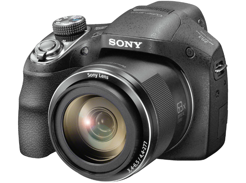 SONY DSC H400 20,1 MP 3 inç Ekran 63x Optik Zoom Dijital Kompakt Fotoğraf Makinesi Siyah
