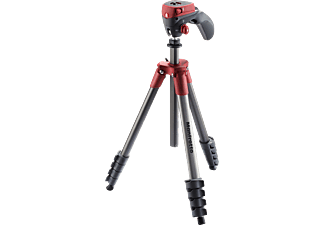 MANFROTTO MKCPACN-RD COMPACT ACTION RED - Stativ