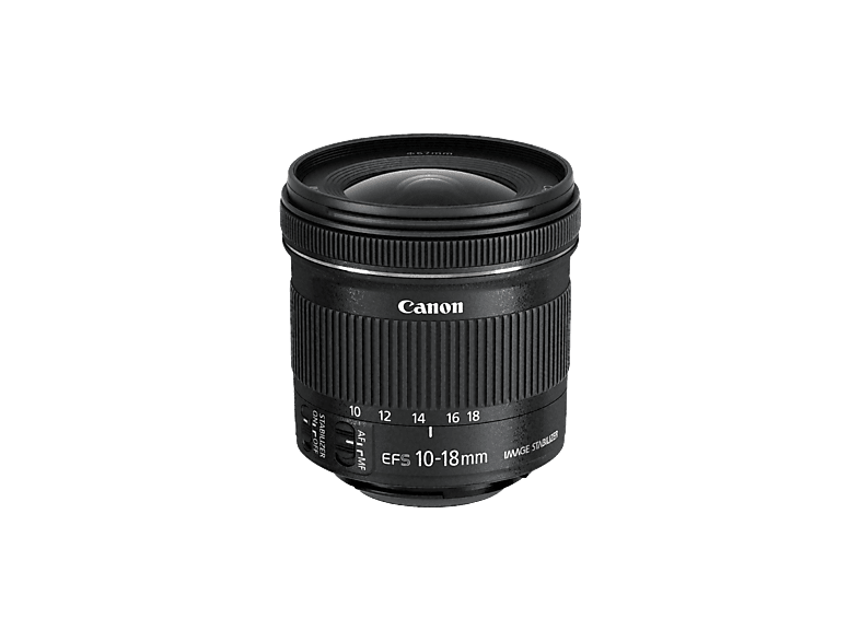 CANON EF-S 10-18mm f/4.5-5.6 IS STM - Zoomobjektiv(Canon EF-S-Mount, APS-C)