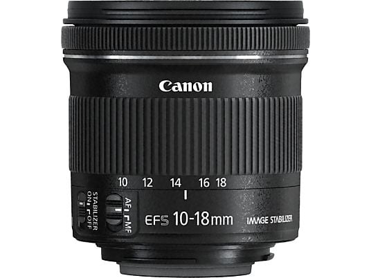 CANON EF-S 10-18mm f/4.5-5.6 IS STM - Obiettivo zoom(Canon EF-S-Mount)