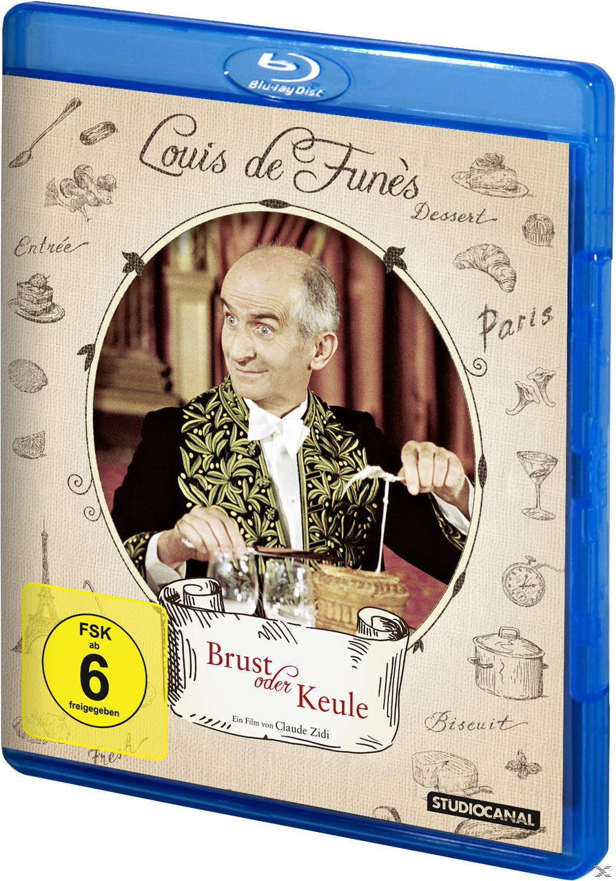 Blu-ray Disc eines französischen Films. Das Cover zeigt einen Mann mit Schnur, umgeben von Zeichnungen.