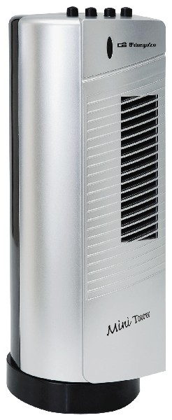 Ventilador de torre - Orbegozo TM 0915 Potencia 30W, 2 Velocidades, Tamaño compacto