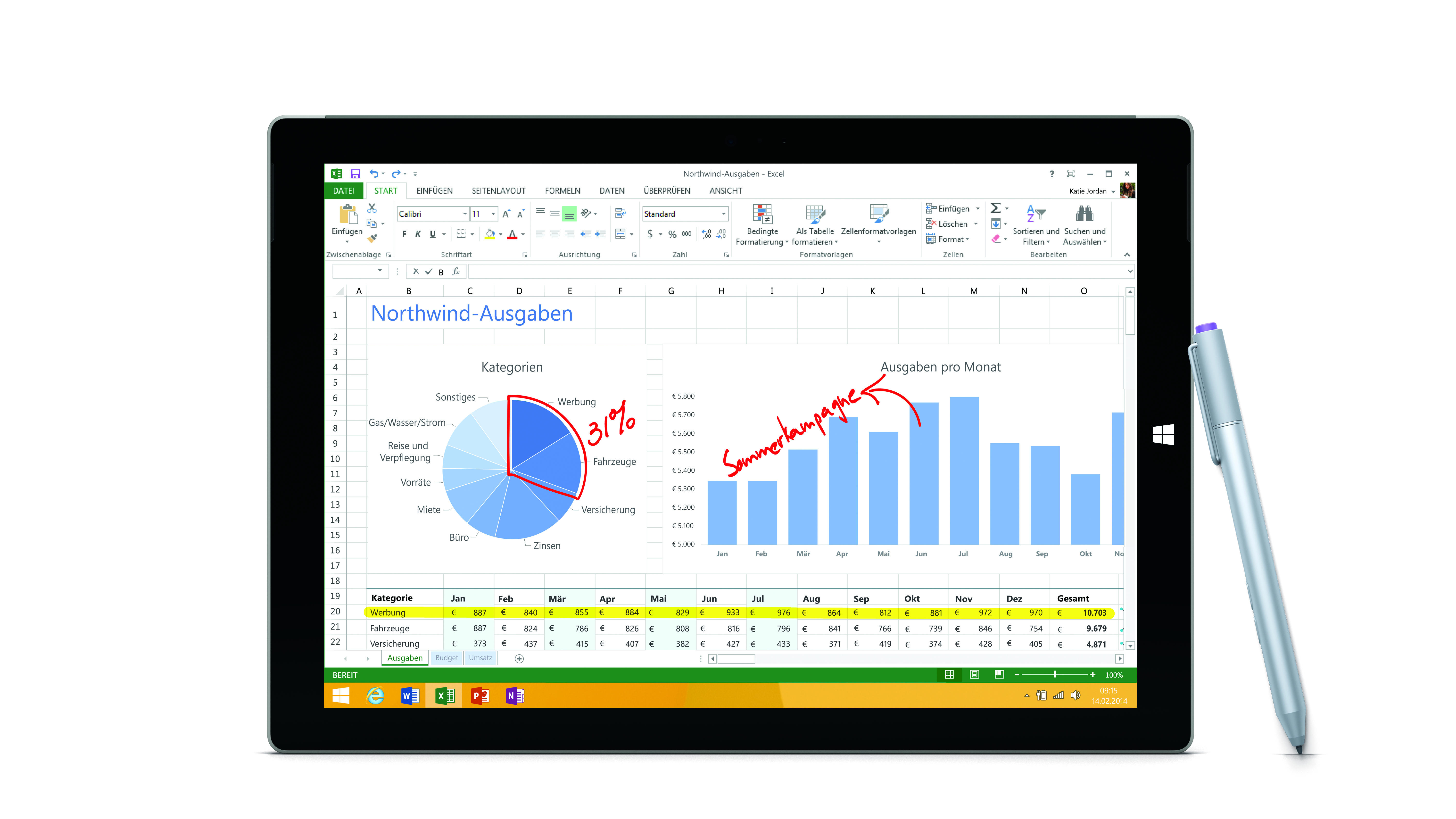 MICROSOFT Surface Pro 3 - 128 GB/4 GB-RAM