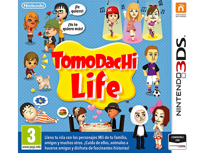 Nintendo 3ds Tomodachi Life