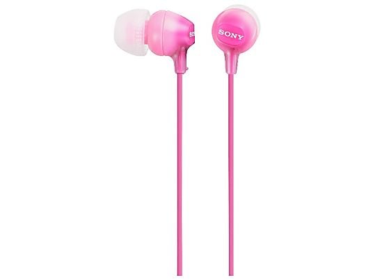 SONY MDR-EX15LPPI - Kopfhörer (In-ear, Pink)