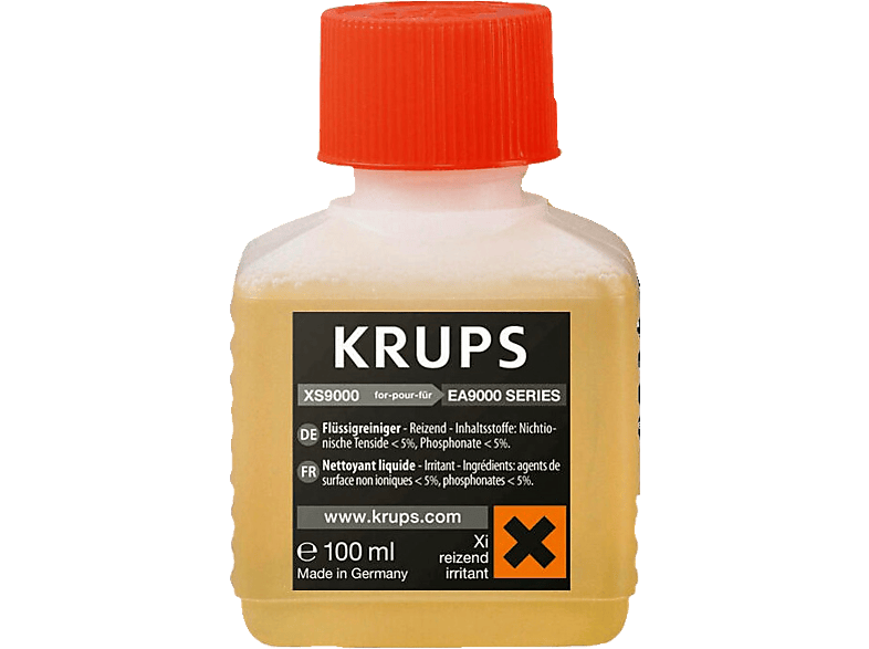 KRUPS XS 9000 Reiniger klar