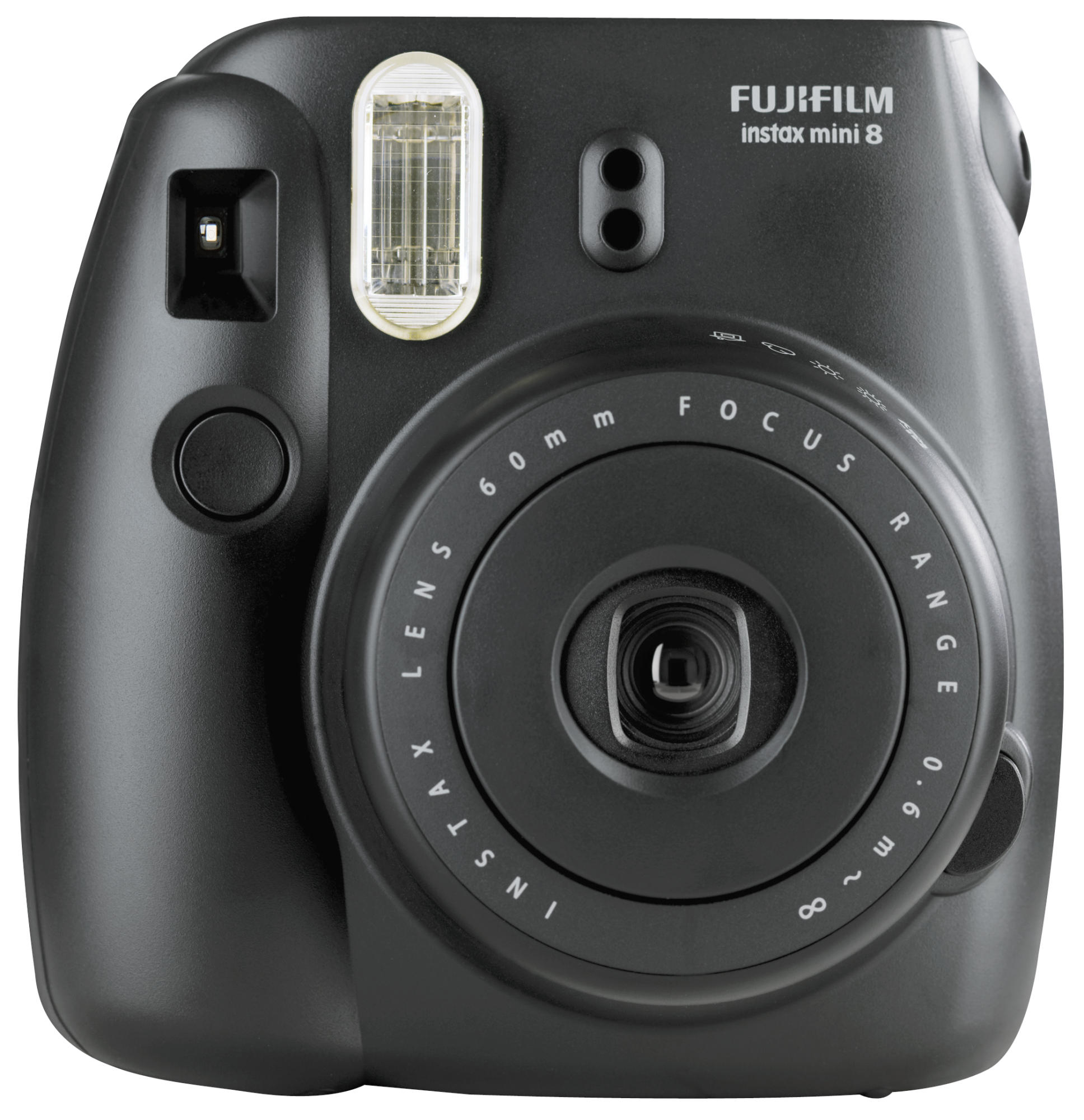 FUJIFILM Instax Mini 8 + Film Sofortbildkamera, Schwarz