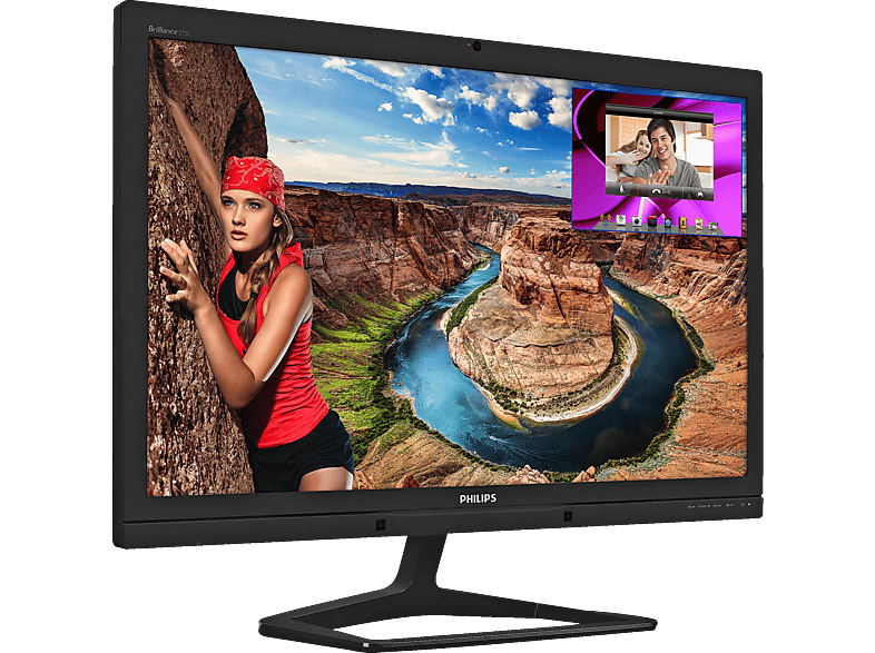 Monitor | Philips LCD 272C4QPJKAB/00 Quad HD con Webcam