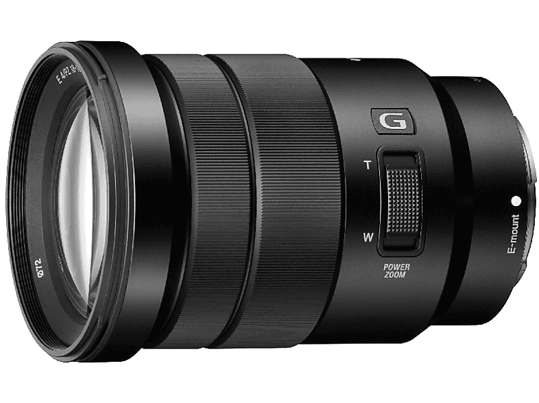SONY SELP18105G 18 mm - 105 mm f/4.0 G-Lens, OSS, Circulare Blende (Objektiv für Sony E-Mount, Schwarz)