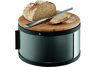 WMF Boîte à pain avec planche à découper Gourmet - Boîte à pain (Noir/Brun)