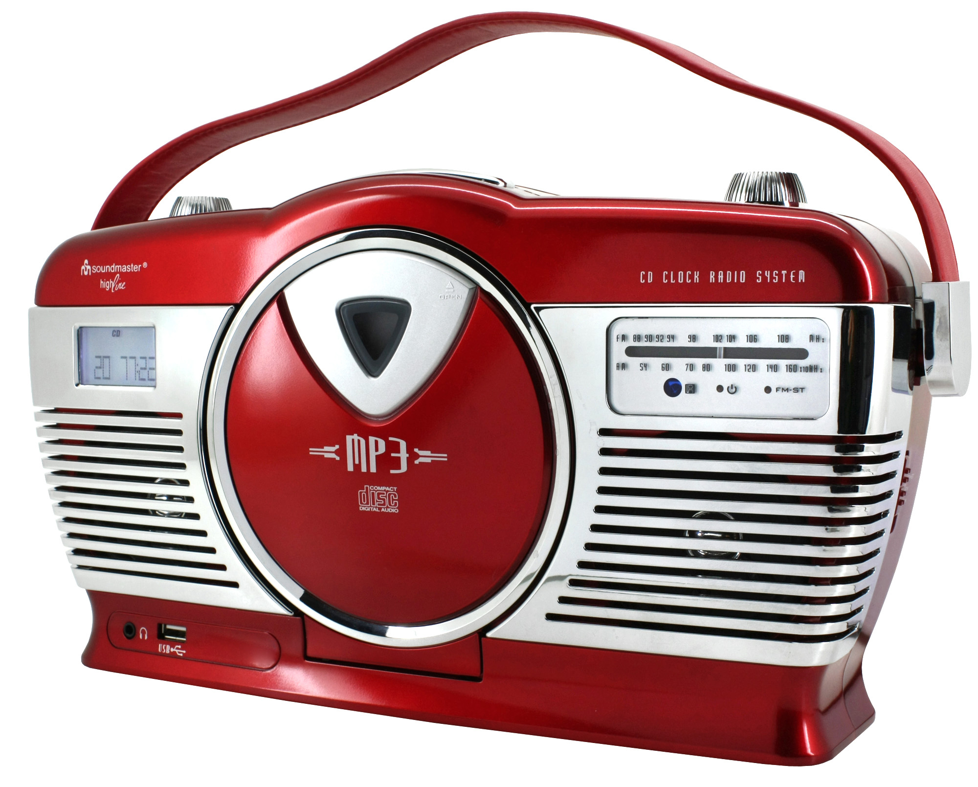 SOUNDMASTER RCD1350RO Radio, Rot